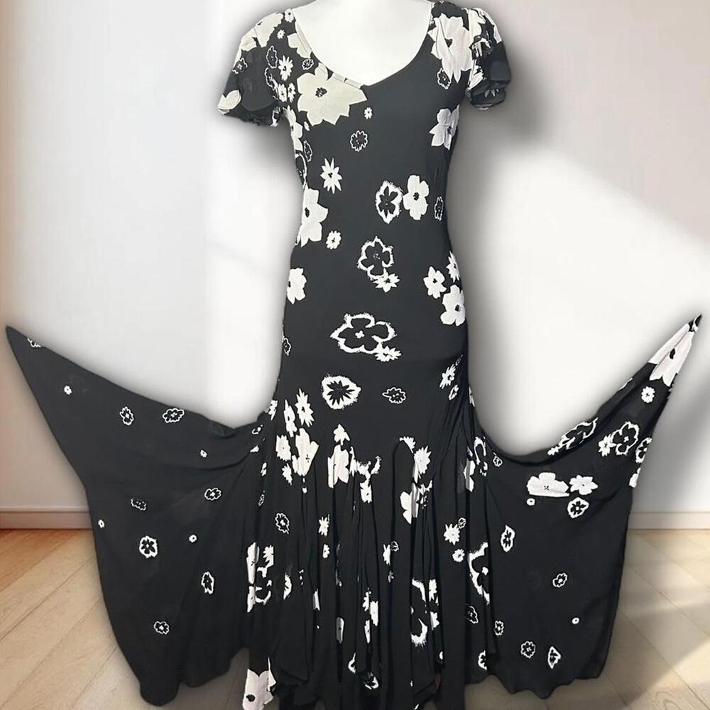 Vintage Y2K Beaded Fairy Layered Dress